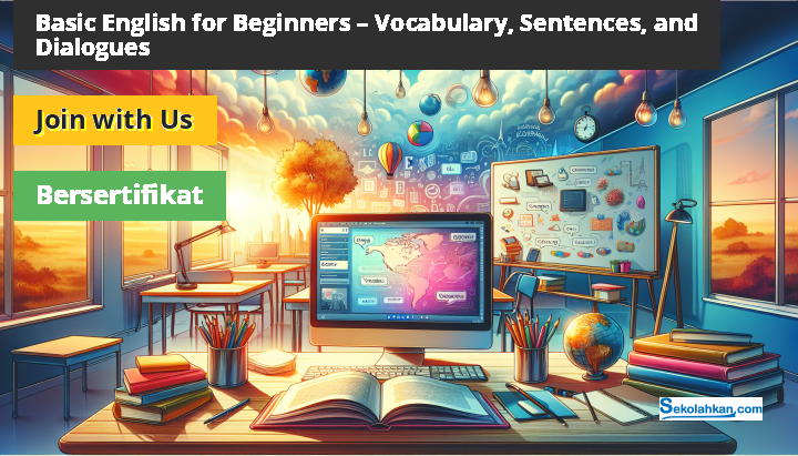 Basic English for Beginners – Vocabulary, Sentences, and Dialogues
