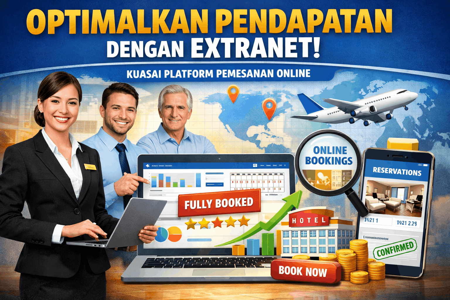 Kuasai Manajemen Extranet & Distribusi OTA